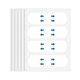thumbnail image 4 of Guardurnaity Kit de cinta elevadora de cara en forma de V, doble barbilla, arrugas, flacidez, levantamiento fino, levantamiento suave, pegatinas 40 piezas 10piezas, 4 of 6