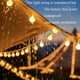 thumbnail image 3 of Guirnalda de luces LED de 10 m con 80 luces LED de color blanco cálido con pilas para exteriores y yo, 3 of 5