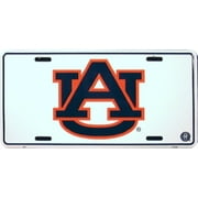 Auburn (AU logo) embossed metal auto tag