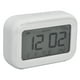 thumbnail image 2 of Reloj Digital ANGGREK ABS Shell Blanco Despertador 11x7x3.5cm, 2 of 8