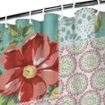 thumbnail image 3 of Pioneer Flower Floral Print Pattern Shower Curtain 36"x72" ,Bathroom Decorative Shower Curtains Set with 12 Hooks,Modern Waterproof Washable Shower Curtain, 3 of 6