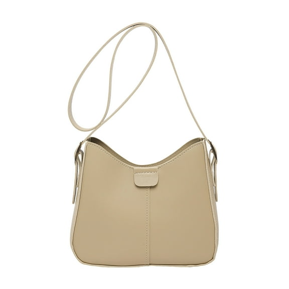 Beautynvta Shoulder Crossbody Bag for Women, Fashionable & Versatile Purse, Leather Tote Bag, Stylish Practical Handbag for Casual & Work, Khaki