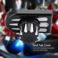 thumbnail image 4 of KIMISS Aluminum Motorcycle Seat Bolt Tab Screw Mount Knob Cover(black silver), 4 of 5