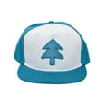 thumbnail image 2 of Dipper Aqua Pine Falls Flat Hat Embroidered Unisex- Adult Gravity Cap, 2 of 3