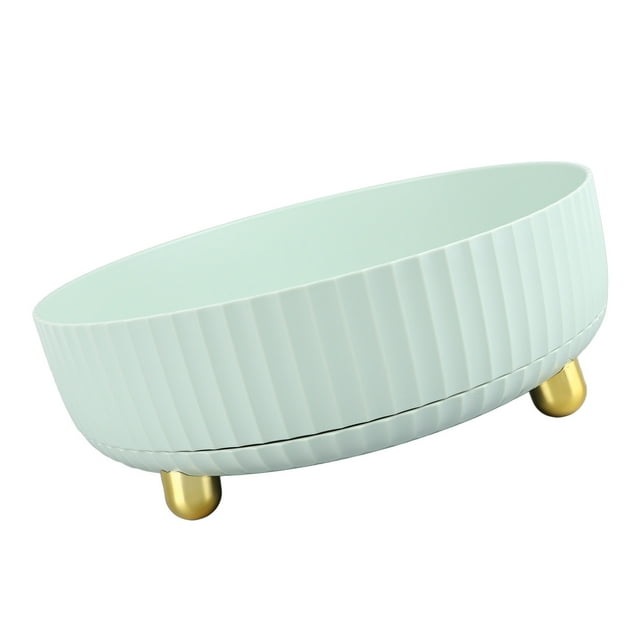 Lazy Susan Organizer Rotatable Storage Tray Desktop Rotating Organizer Tray Kitchen Turntable Rotating Storage Container Cosmetic Organizer