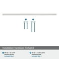 thumbnail image 3 of Amerock Bar Pulls 16-3/8 inch (416mm) Center-to-Center Polished Chrome Cabinet Pull, 3 of 3