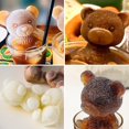 thumbnail image 2 of Ice Molds 2 Pack,Ice Cube Trays Mold to DIY Lovely 3D Drink Ice Coffee Juice Cocktail,Silicone Candle Chocolate Mold for Easter Halloween Christmas Party Cake Decoration, 2 of 6