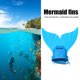 thumbnail image 4 of Sywqhk Mermaid Flipper Niños Aletas de natación Whale Tail Flipper Equipo de natación (B) Sywqhk Alta Calidad, 4 of 8
