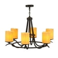 thumbnail image 5 of Meyda Tiffany 151693 Octavia 6 Light 39" Wide Pillar Candle Ring Chandelier - Custom / Oil, 5 of 5