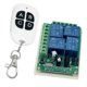 thumbnail image 5 of Módulo De Interruptor De Luz De De 1 PC DC12V 4CH Con Control Remoto De 4 Botones 433MHz Sunnimix Módulo de interruptor de control de relé, 5 of 7