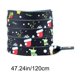 thumbnail image 3 of Cordones navideños estampados para zapatillas y botas | Cordones con diseños festivos de copos de nieve, renos y árboles de Navidad, 3 of 6
