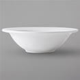thumbnail image 1 of Tuxton FPD-064N 10 oz Porcelain White Embossed Grapefruit Bowl - Narrow Rim, 1 of 1