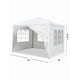 thumbnail image 3 of Carpa Plegable 3x3 Metros con Paredes y Ventanas | Toldo Blanco para Eventos, Jardín y Fiesta, 3 of 5