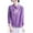 Purple, variant on Spring Tops for Women 2024 Women's Large Size Cotton and Linen Stand Up Collar Disc Buckle Embroidered Long Sleeve Literary Vintage Blouse Blouse T Shirt for Women (White,L)