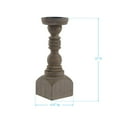 thumbnail image 4 of Park Designs Brighton Wood Candlestick 12", 4 of 5