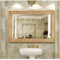 thumbnail image 5 of Framed Bathroom Mirrors for Wall (Rose Gold, 40''x24''), 5 of 11