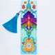 thumbnail image 5 of Bricolaje diamante pintura cuero marcapáginas Mandala borla libro marcas artesanía arte regalos FLhrweasw Nuevo, 5 of 8