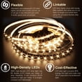 thumbnail image 2 of Luces LED debajo de Gabinetes illuminlabs con control remoto Regulables 26.3 pies Blanco cálido, 2 of 11