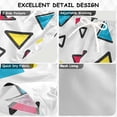 thumbnail image 2 of FORMRS Boys Swim Trunks Quick Dry Mesh Liner Boardshorts Sizes XS-XL, Red Triangles, 2 of 7