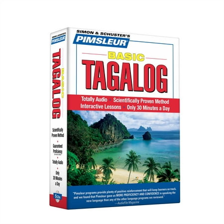 Pimsleur Tagalog Basic Course - Level 1 Lessons 1-10 CD : Learn to Speak and Understand Tagalog with Pimsleur Language (Best App To Learn Tagalog)