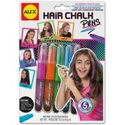 Alex Toys Hair Chalk Pens 5/Pkg Assorted Colors