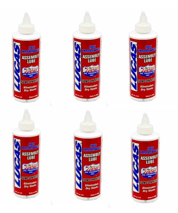 Lucas Oil 10153 High Performance Assembly Lubricant SemiSynthetic 8 oz