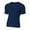 Blue, variant on A4 Teen Short Sleeve Compression Crew For Teen Male in Forest | NB3130