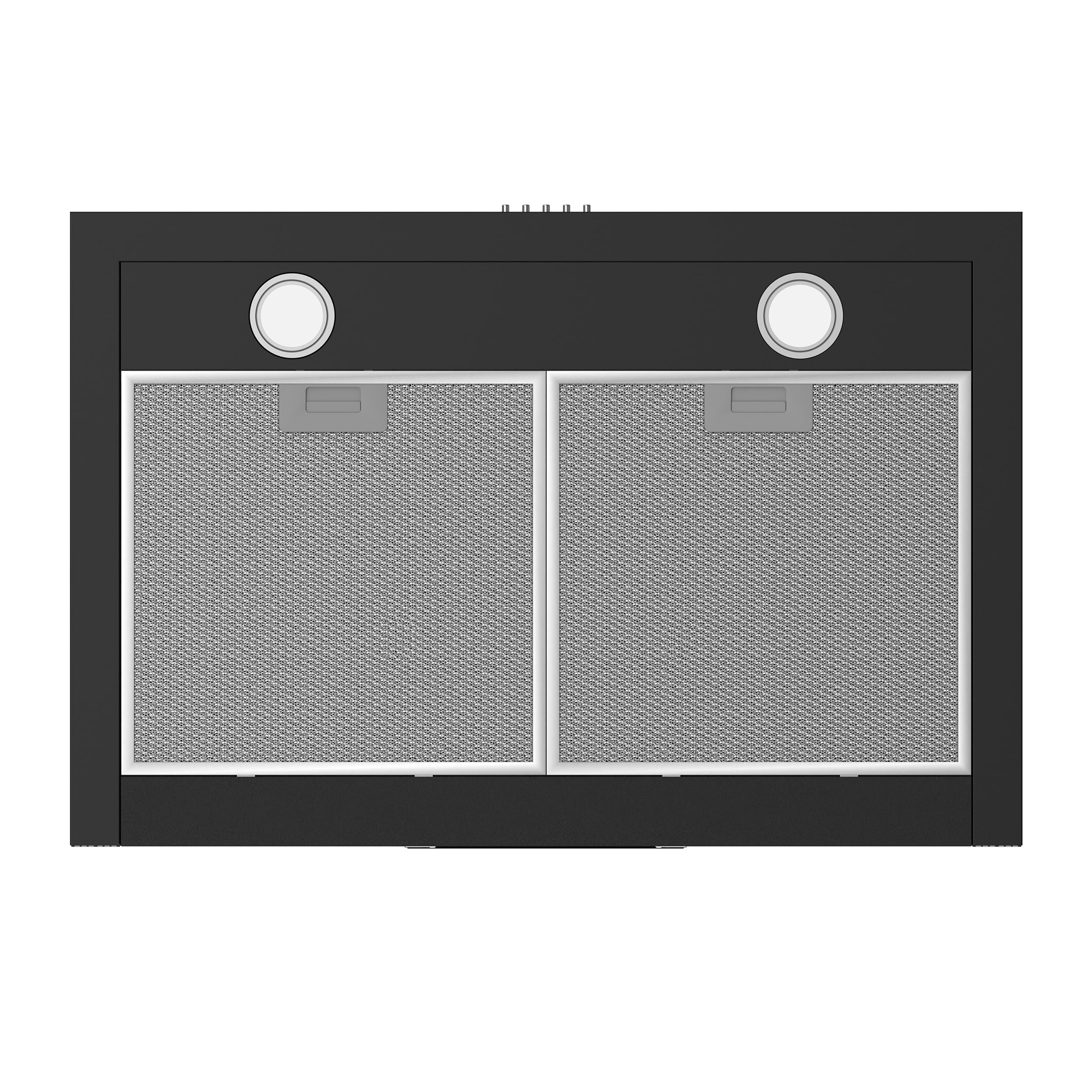 CIARRA Black Range Hood 30 inch Wall Mount Vent Hood Ductless Ducted Convertible CAB206P75