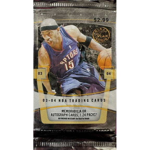 2003/04 Fleer Flair Final Edition Basketball Retail Pack