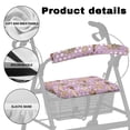 thumbnail image 5 of HELLHERO Ocean Shells Rollator Walker Seat and Backrest Rollbar Covers Set Seat & Back Covers for Unisex Stretchable Material Soft for Elder, 5 of 7