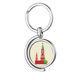 thumbnail image 1 of Rusia, ilustración de símbolo nacional histórica Rotating keychain Metal Keyring Holder, 1 of 2