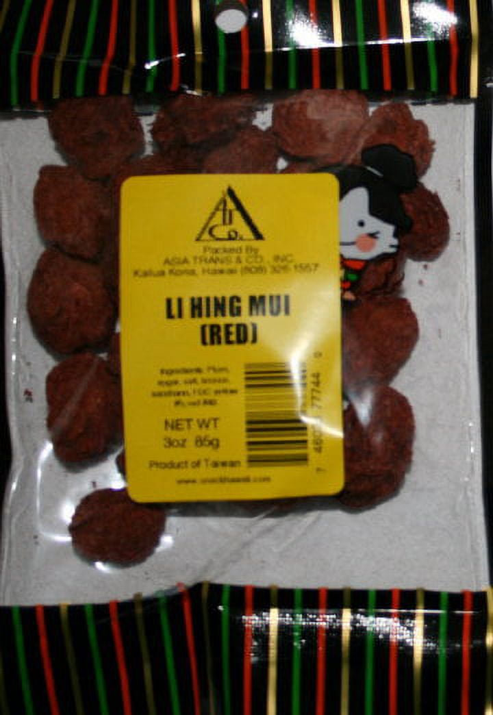 Asia Trans Li Hing Red Mui, 3 Oz.