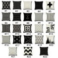thumbnail image 5 of 43cm Rétro Coussin Couverture Taille Throw Taie d'Oreiller Maison r 21, 5 of 5