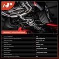 thumbnail image 3 of A-Premium Front Catalytic Converter with Gasket Kit Direct-Fit Compatible with Nissan Altima 2019 2020 2021 2.5L, FWD Only, E.P.A. Compliant, 3 of 5