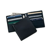 Hipster Bifold Credit Card Wallet in Genuine Leather