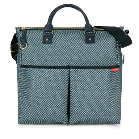 Skip Hop Duo Special Edition Diaper Bag, Blue Pinpoint