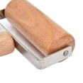 thumbnail image 3 of Multifunctional pizza roller, fine polishing, smoother surfaces, practical, wooden, for home baking, 3 of 4