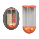 thumbnail image 4 of Dispensador alimentos secos en de 2 compartimentos, este para utilizar recipiente refrigerio práctico Naranja 16x8x33cm perfecl Dispensador de granos, 4 of 8