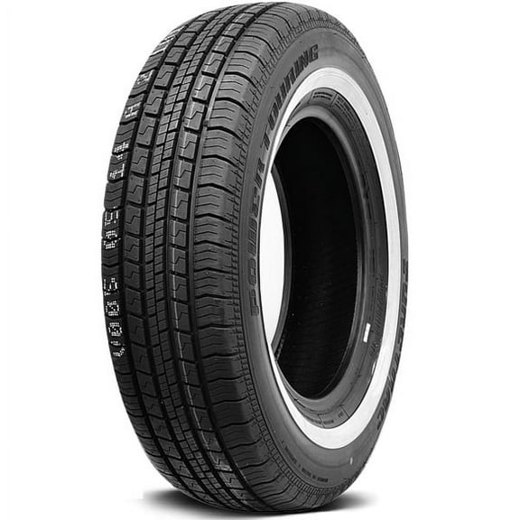 4 New Suretrac Power Touring 235/75R15 105S 1.5" WHITE WALL All Season Tires 372006 / 235/75/15 / 2357515