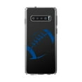 thumbnail image 1 of DistinctInk Clear Shockproof Hybrid Case for Samsung Galaxy S10+ PLUS(6.4" Screen) - TPU Bumper, Acrylic Back, Tempered Glass Screen Protector - Kentucky Football - Blue, Black, 1 of 6