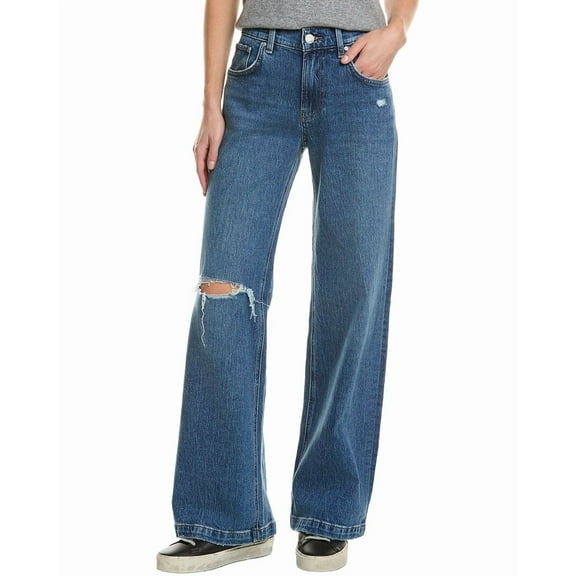 HUDSON Jeans womens Rylee Low-Rise Radical Loose Jean, 34, Blue