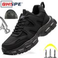 thumbnail image 2 of Chaussures de Protection pour Femmes Hommes Espadrilles de Travail Mode Chaussures de Sécurité Anti-Écrasement Anti-Perforation Chaussures Indestructibles Bottes de Travail, 2 of 5