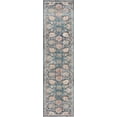thumbnail image 2 of Rugs.com Lola Collection Rug – 10 Ft Runner Blue Medium Rug Perfect For Hallways, Entryways, 2 of 9