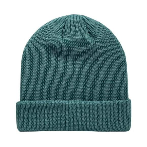RXIRUCGD Women's Fashion Solid Color Curling Fall And Winter Knitting Pile Cap Baotou Hat( Mint Green )