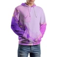 thumbnail image 5 of Purple Gold Marble Art Print Men's Women New Sweatshirt Hoodie Men's Plus Size Sweatshirt Hooded Sweatshirt 3d Printed Street Men's Cloth, 5 of 6