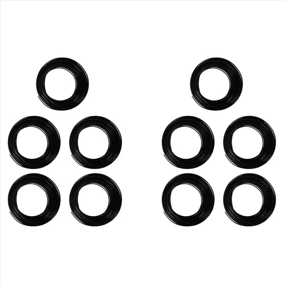 10X Impresora 1.75Mm Pla 10M (Negro PLA)
