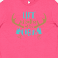 thumbnail image 4 of Inktastic Life is Better at the Cabin, Deer Antlers, Camping Youth T-Shirt, 4 of 5
