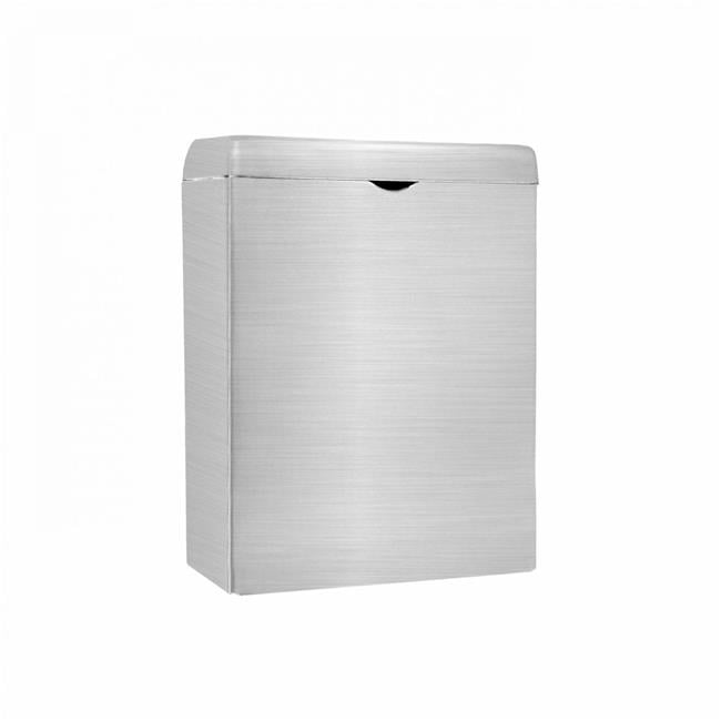 Alpine Industries WallMounted Sanitary Napkin Receptacle in Stainless