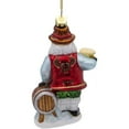 thumbnail image 3 of Kurt Adler Nobel Gems Collection Glass Christmas Ornament, German Beer Santa, 3 of 6