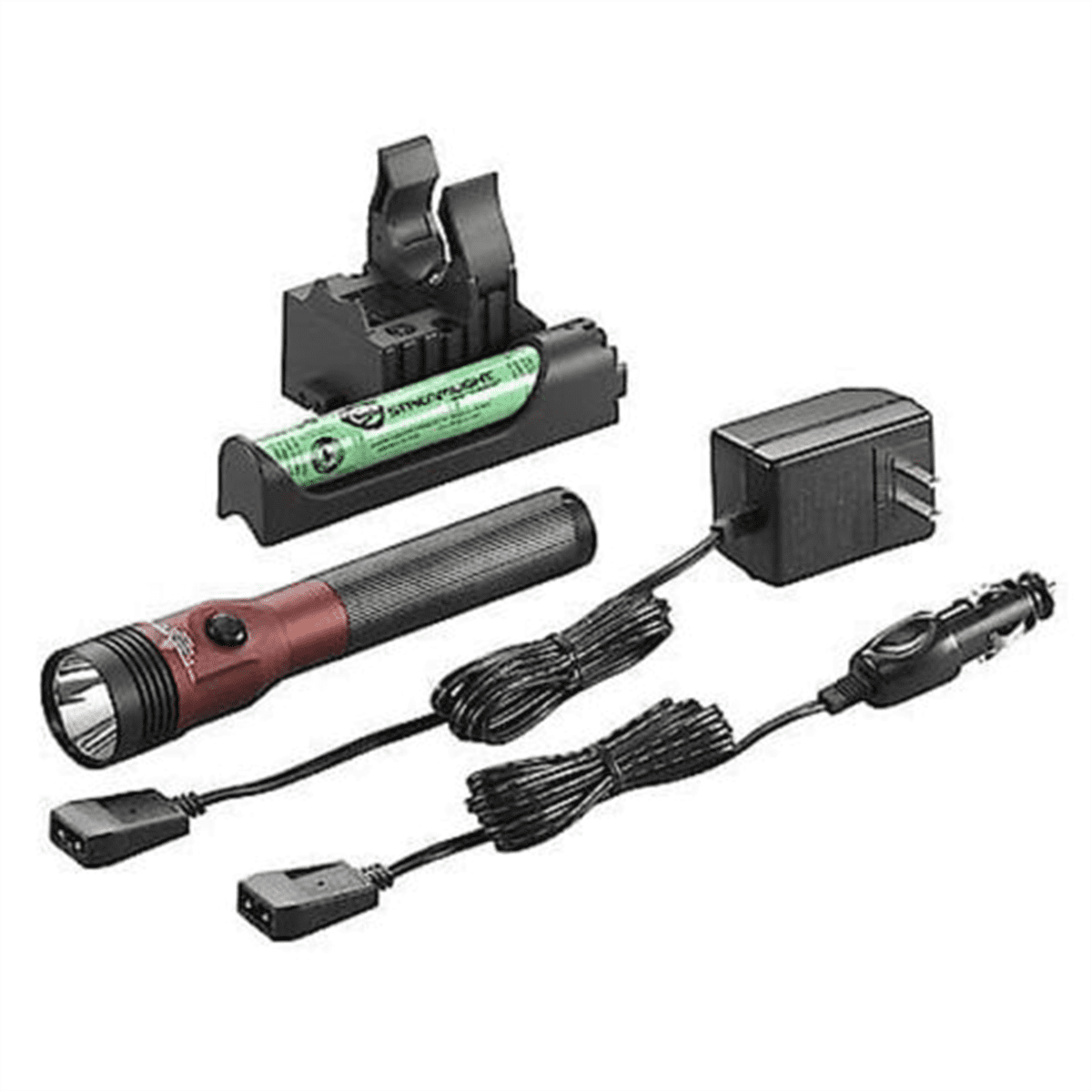 Streamlight 95186 Stinger LED Flashlight Kit with PiggyBack Charger and Battery